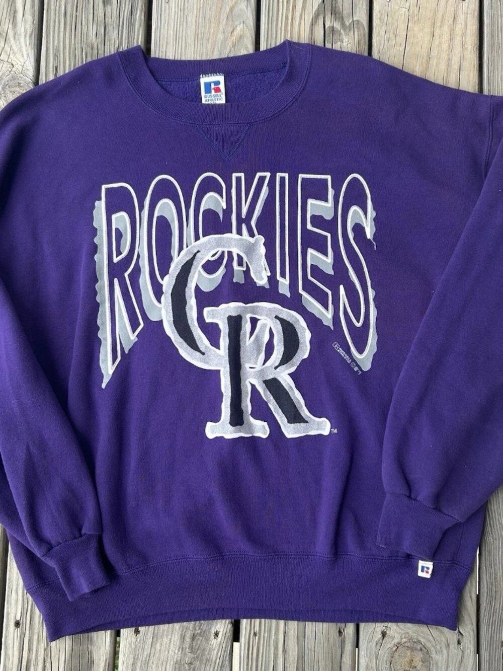 Vintage Colorado Rockies Sweatshirt, Men's XXL
